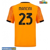 AS Roma Gianluca Mancini #23 Auswärtstrikot 2025-26 Kurzarm